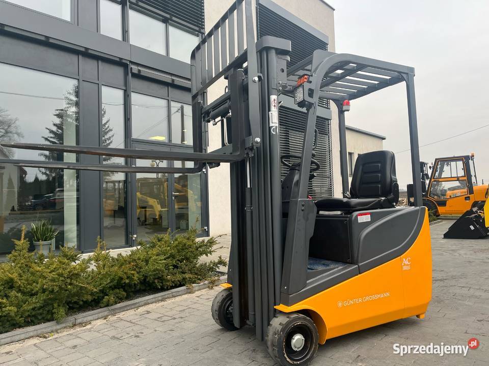 Wózek widłowy trójkołowy elektryczny 15T Warszawa