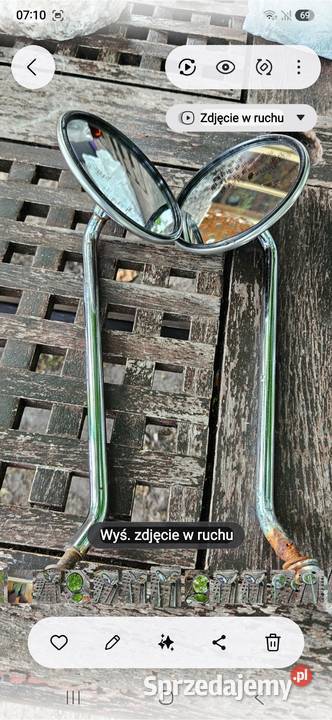 Oryginał BMWLusterka z lat 607080 tych Barlinek