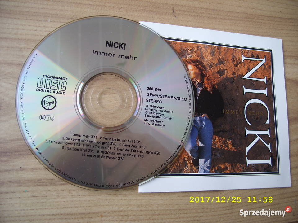 Rock NICKI 2 plyty CD