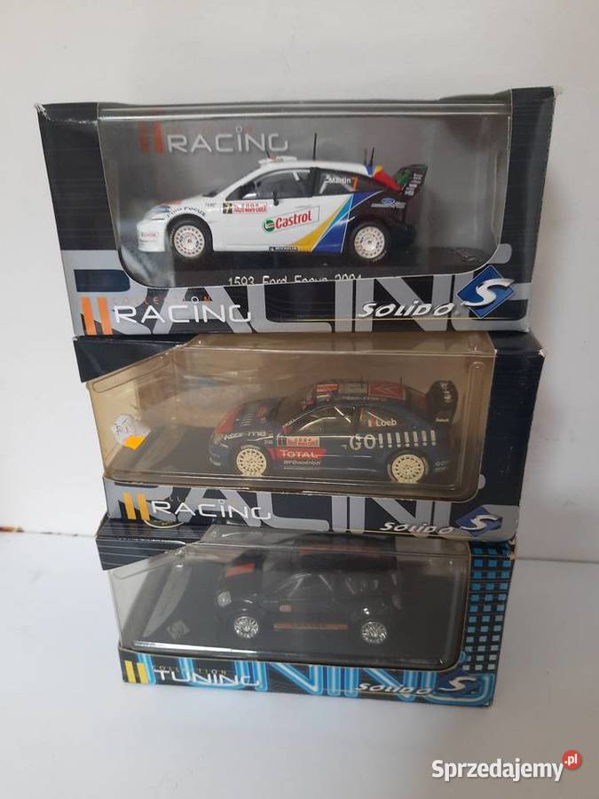 Rajdowe modele solido 143 ford WRC citroen Rzeszów