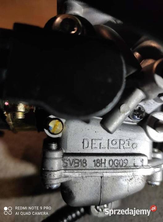 Gaźnik na wtrysku do skutera 50 4t 2020r Router Mieścisko