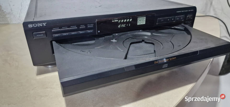 Zmieniarka odtwarzacz CD Sony CDPCE315 CDP CE Międzychód