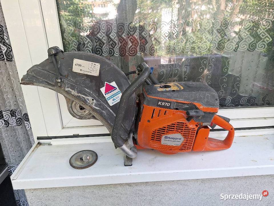 Piła do betonu przecinarka husqvarna k 970 Chojna