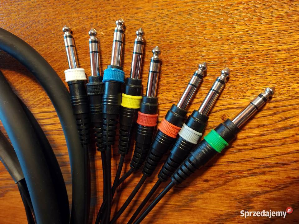 Kabel Multicore 8xTRS 3 metry Pozostałe Bytom