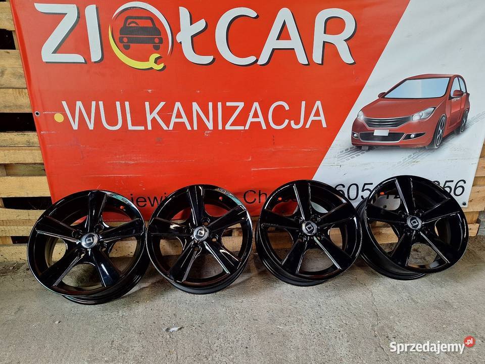 Alufelgi 4x108 15 ET35 FORD Fiesta Fusion Średnica 15" Choceń