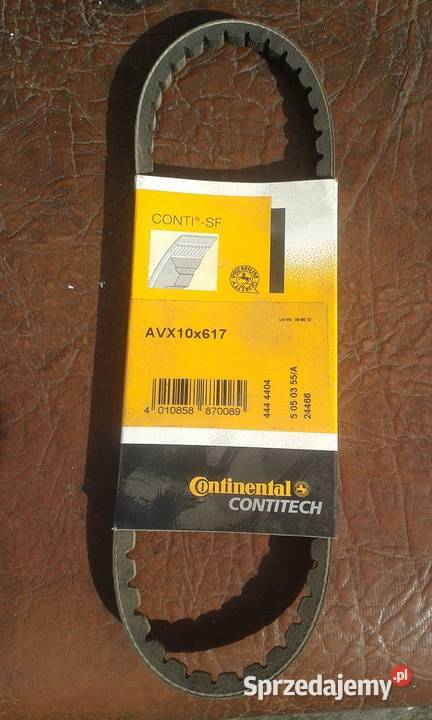 Pasek klinowy CONTINENTAL AVX10X617 citroen