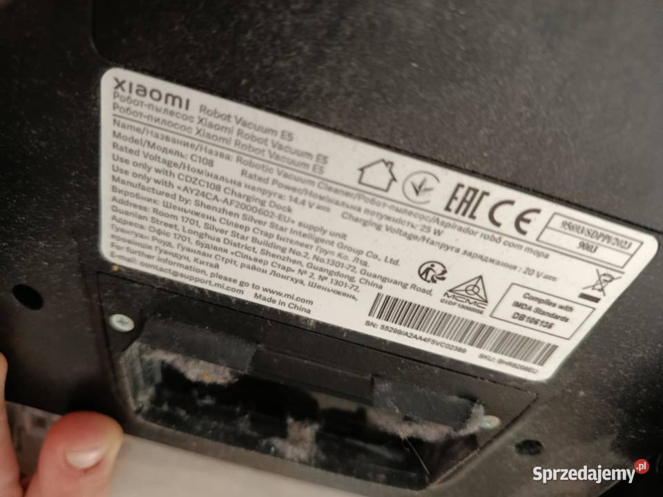 Odkurzacz Xiaiomi Legnica