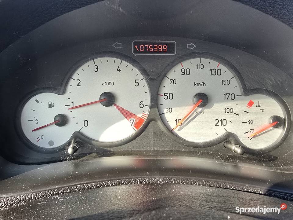 75 Sprawna Klima Peugeot 206 14 Benzyna Mińsk Mazowiecki sprzedam