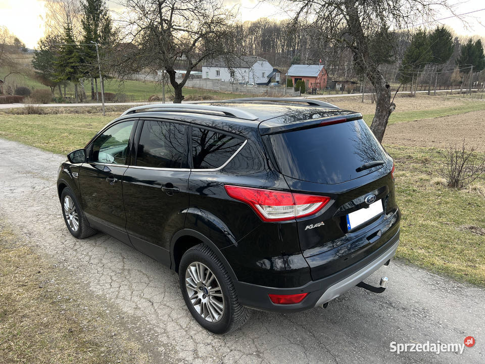 Ford Kuga Mk2 Suv 20TDCi 140 Czarny Skóry świętokrzyskie