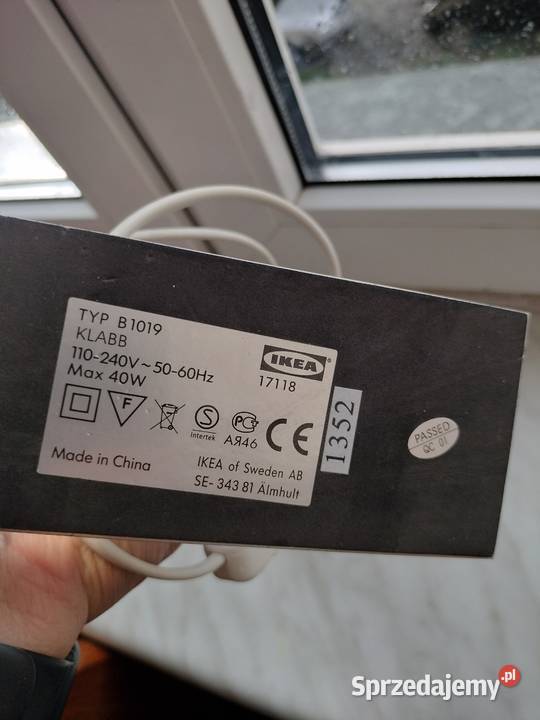 Lampka metalowa Ikea nowoczesny wzór zachodniopomorskie Choszczno