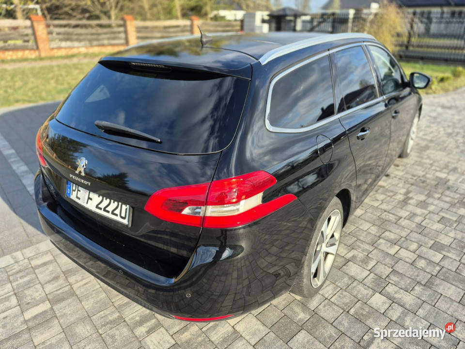 Peugeot 308 16 hdi full led kamera alcantara autoalarm Drelów