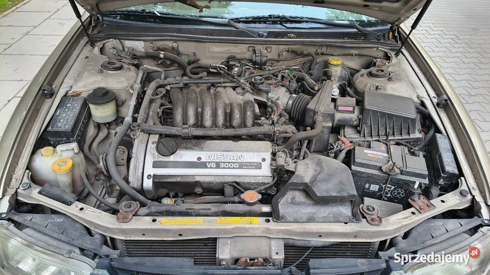 NISSAN MAXIMA 30 V6 170 AUTOMAT ZŁOTY METALLIC ABS łódzkie Zgierz