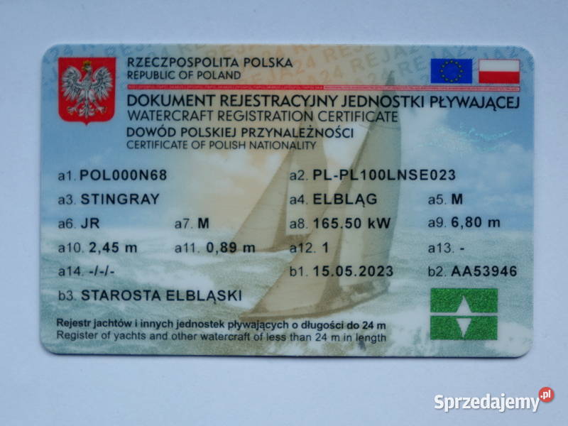 Łódź motorowa STINGRAY 698 z silnikiem Honda BF Lubomino