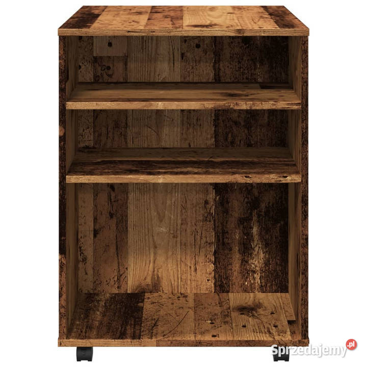 Szafka na kółkach stare drewno 60x53x72 WM856658 Warszawa sprzedam