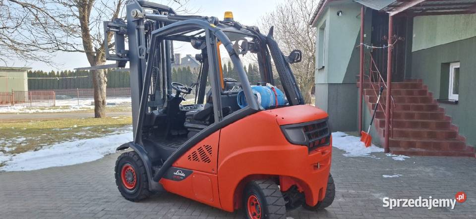 Wózek widłowy Linde H35 stan IDEALNY maszt Linde