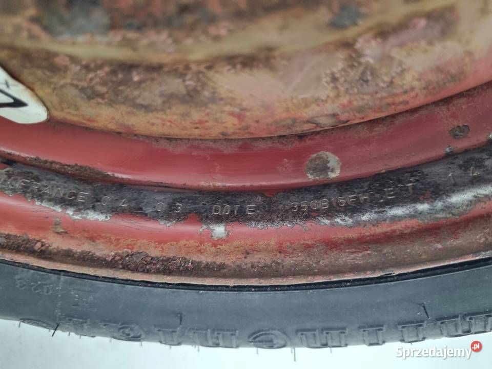 KOŁO DOJAZDOWE Peugeot 206 206 307 11570 R15 Chełm