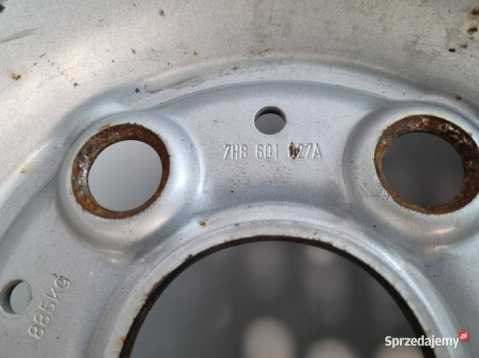 2x KOŁA LETNE VW Transporter T5 T6 Zapas felga lubelskie Rudka