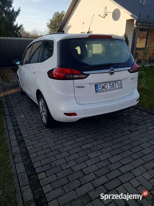OPEL ZAFIRA C TOURER ecoFLEX 2014 16 DIESEL 120 tempomat Rydułtowy
