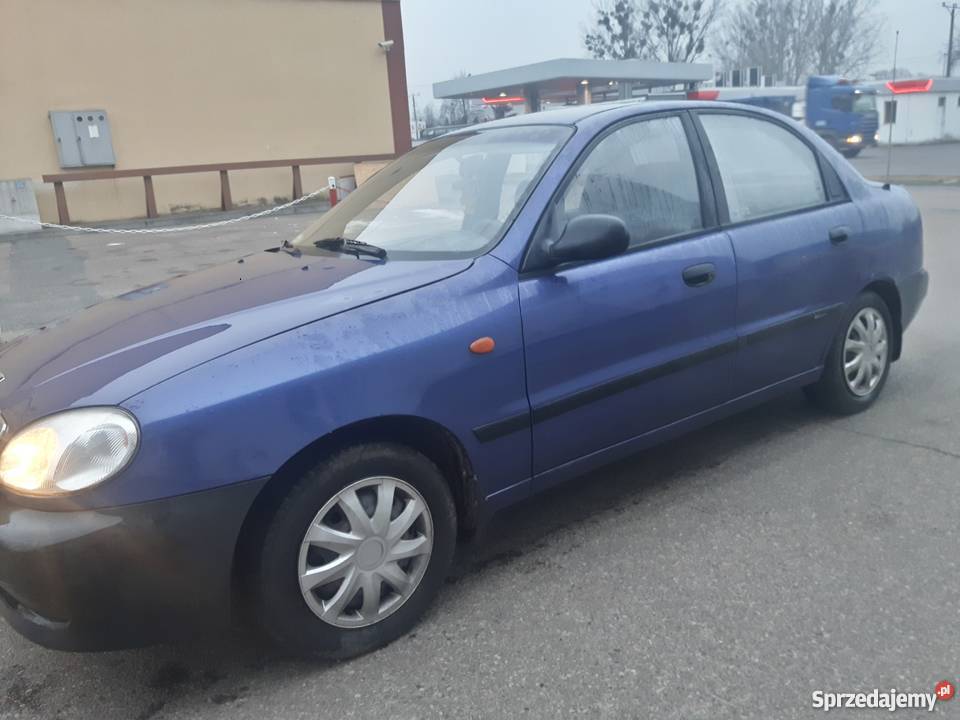 Sprzedam Daewoo Lanos 15 GAZ 1999 r nieuszkodzony Gostynin