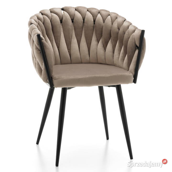 Ceimnobeżowe Krzesło Latina Wysyłka 24H Dostawa wielkopolskie