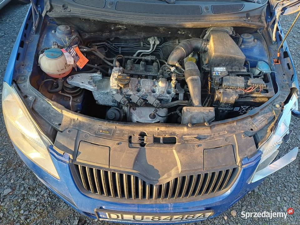 Skoda Fabia II Hatchback 12i 60 2008r manualna Lubin