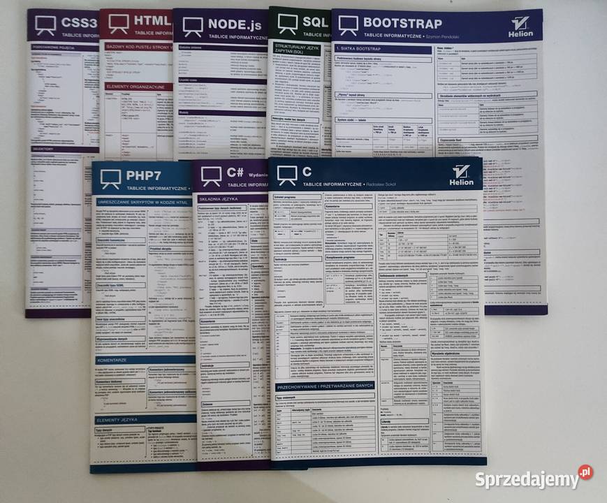 Tablice informatyczne zestaw Helion