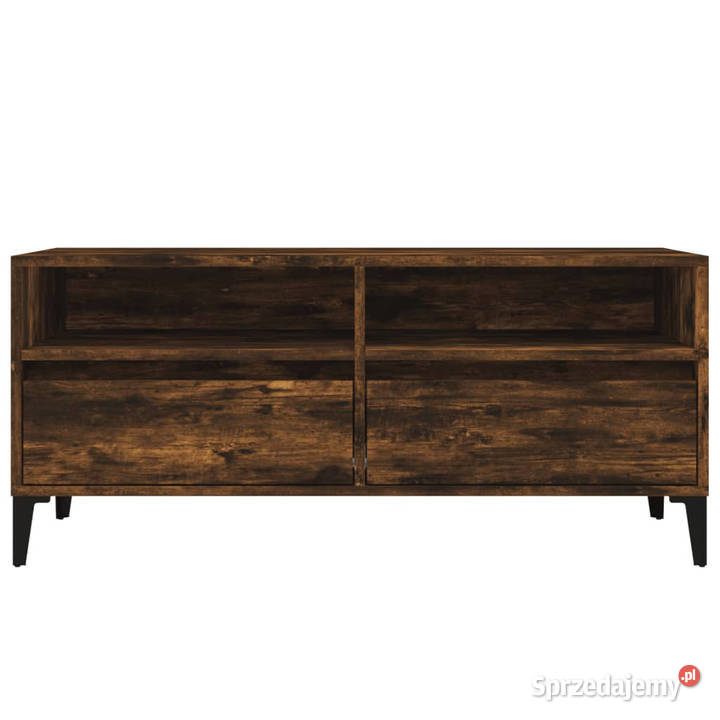 Szafka pod TV przydymiony dąb 100x345x445 mazowieckie Warszawa