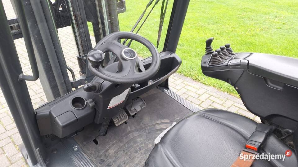 Linde H25 z 2016r Triplex przesuw wózek widłowy regulowane widły Wózki widłowe śląskie Irządze