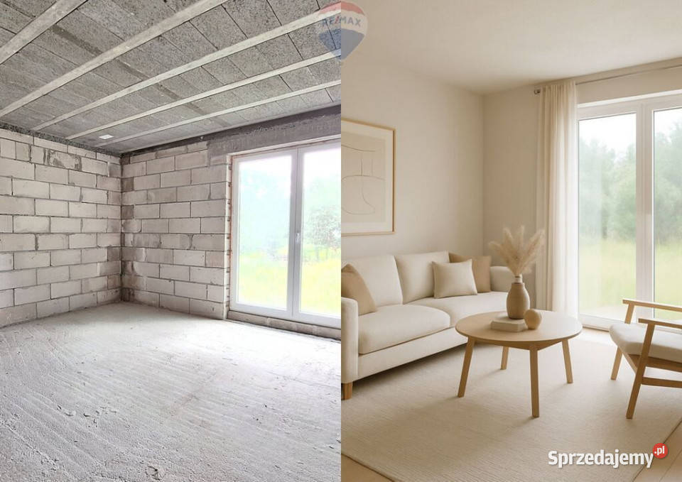 Razem osobno dom 2 działki 2378m2 sprzedam