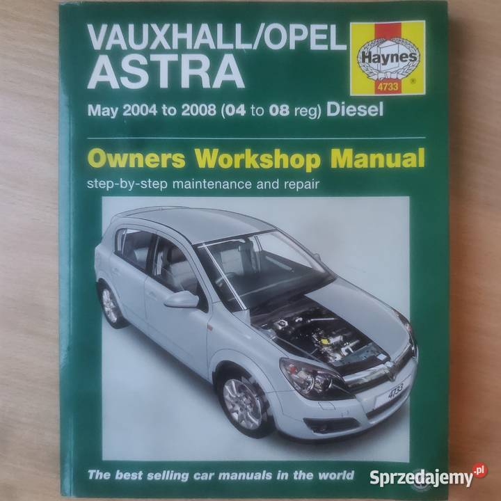 Książki Haynes 4 OpelVauxhall Astra Zafira Pb On Koło