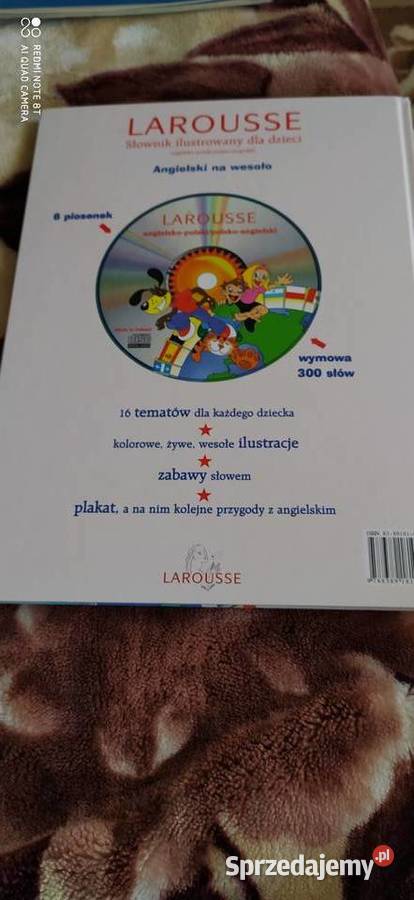 słownik ilustrowany dzieci larousse bez płyty Książki do nauki języka obcego