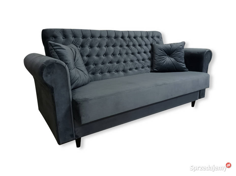 RATY wersalka sofa rozkładana POJEMNIK kanapa łóżko GLAMOUR