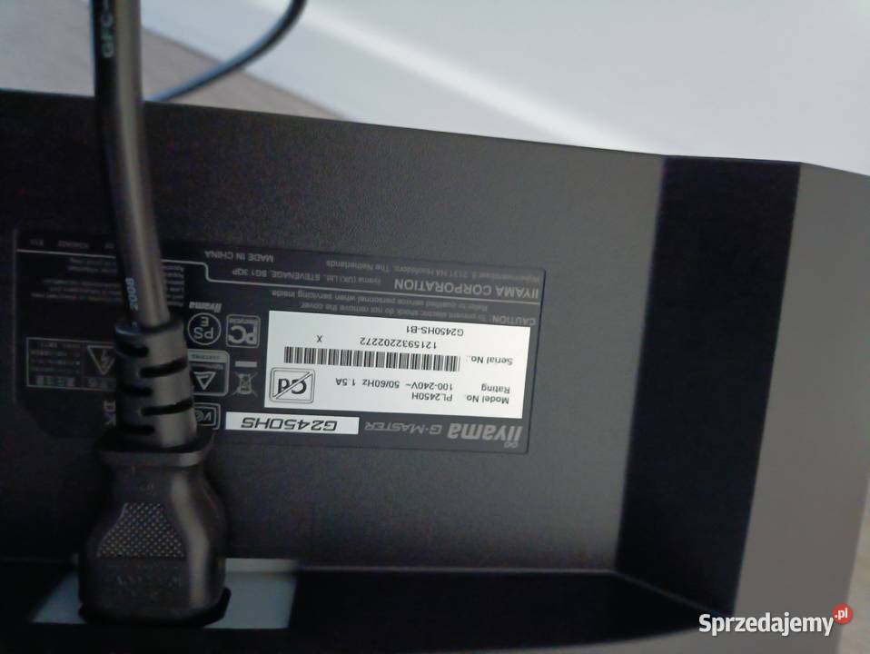 Monitor 24 IIYAMA G2450HS 1920x1080 Warszawa sprzedam