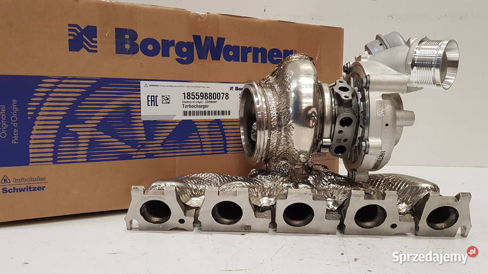 Nowa turbosprężarka BorgWarner 18559880078 osobowe Siedlce