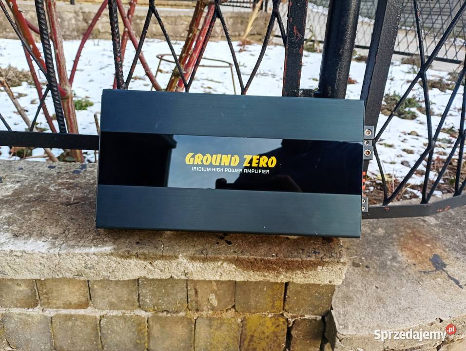 Wzmacniacz samochodowy 1 kanałowy monoblok Ground Zero Niegowonice sprzedam