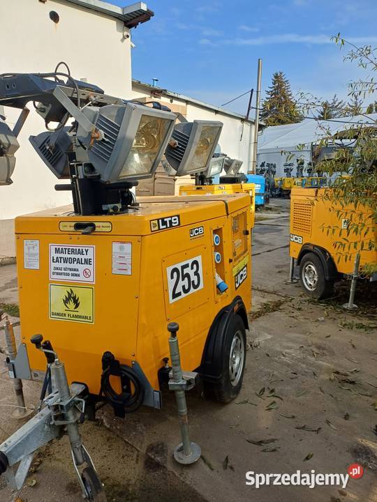 Hydrauliczny Maszt Oświetleniowy JCB LT9 LED sprzedam