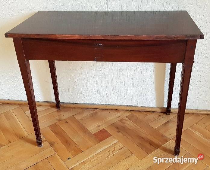 Mahoniowa konsola z szufladami Bydgoszcz sprzedam