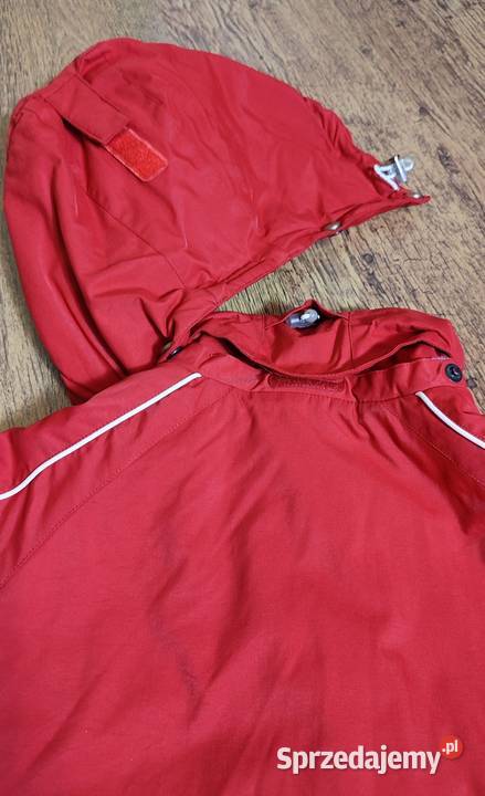 Kurtka RAISKI Finlandia zimowa sportowa rozmiar czerwony Jasień
