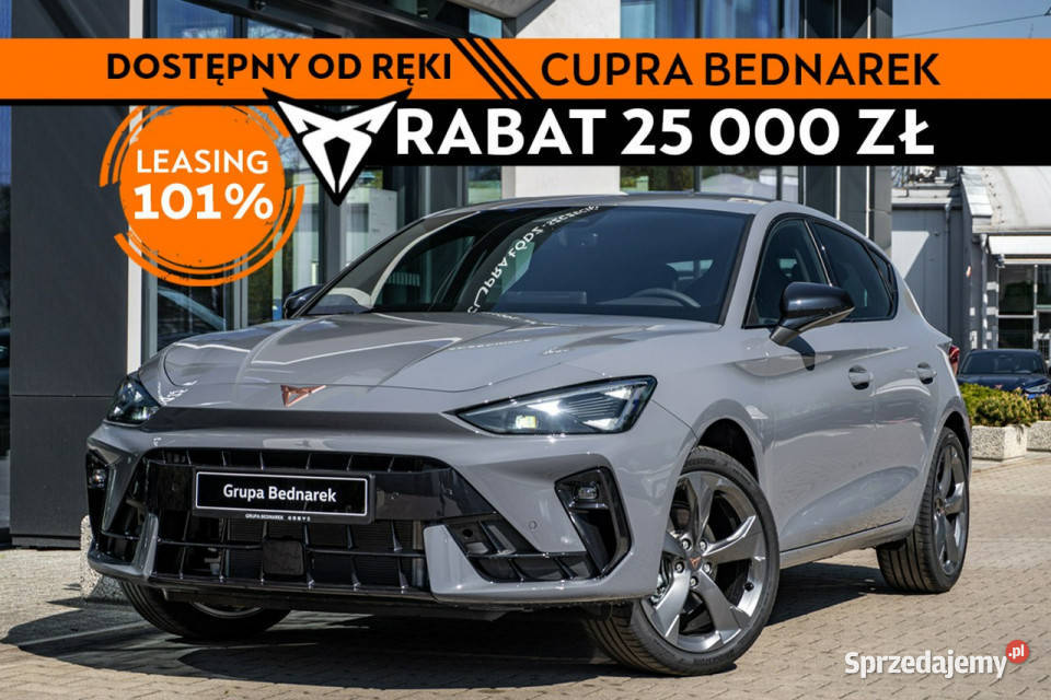 Cupra Leon 15 TSI 150 Dostępny ręki wspomaganie kierownicy Łódź