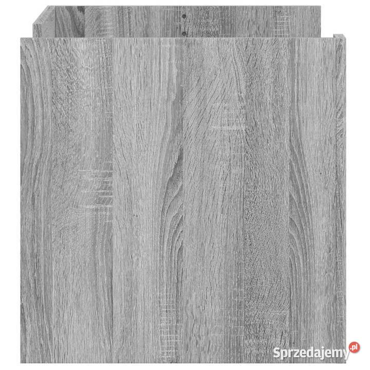 Stolik kawowy szary dąb 80x50x50 materiał Warszawa