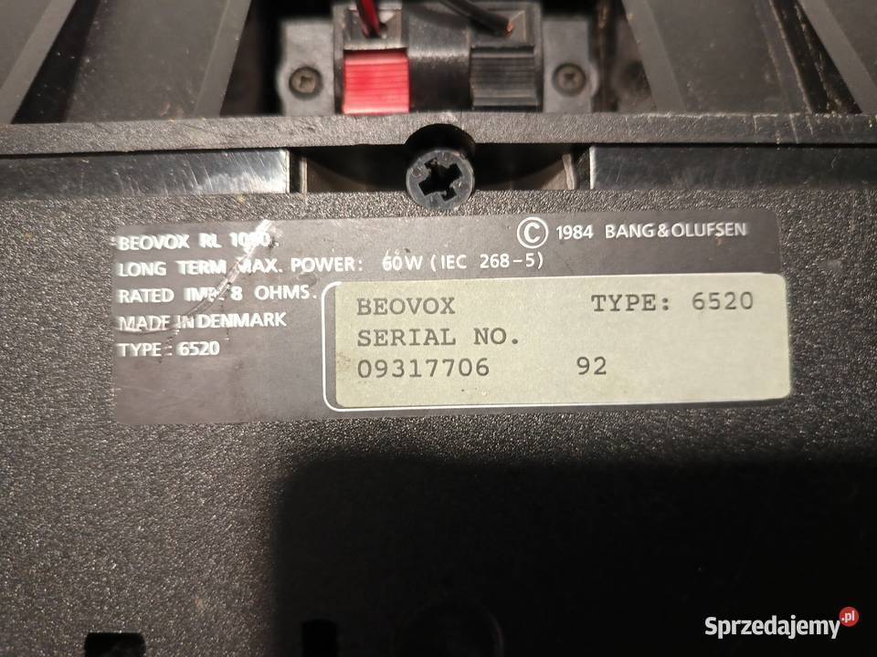 Kolumny BANG OLUFSEN Gdynia