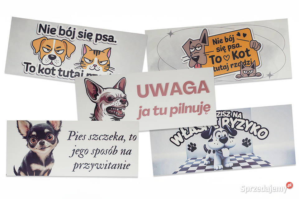 Tabliczka z numerem domu tabliczka ostrzegawcza Łuków
