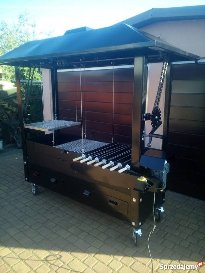 Gastronomiczny grill cateringowy węglowy Damasławek sprzedam