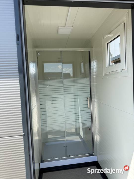 Kontener sanitarny łazienka WC natrysk prysznic Mikołajki