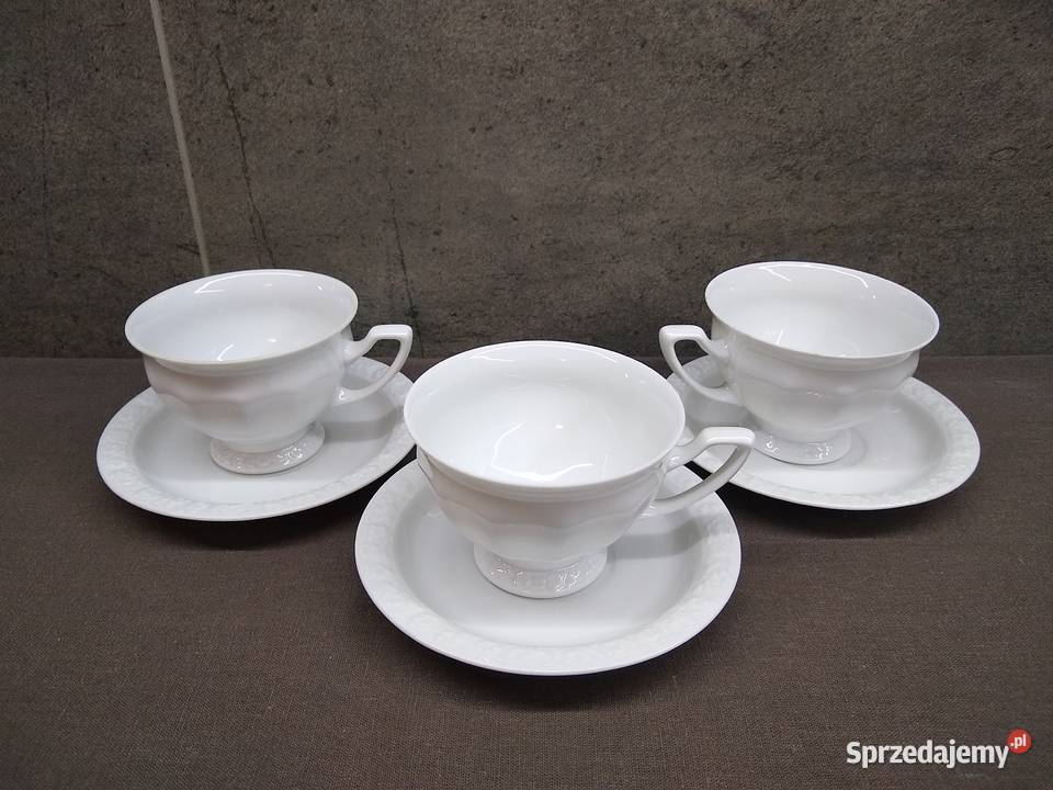Filiżanka spodek Rosenthal Biała Maria Classic Kalisz sprzedam