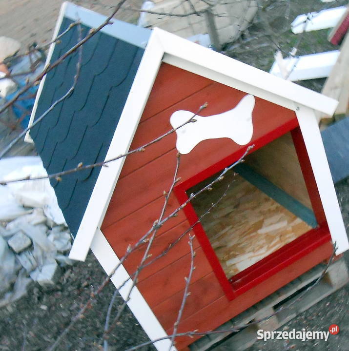 Duża buda psa wielkopolskie Grabów nad Prosną