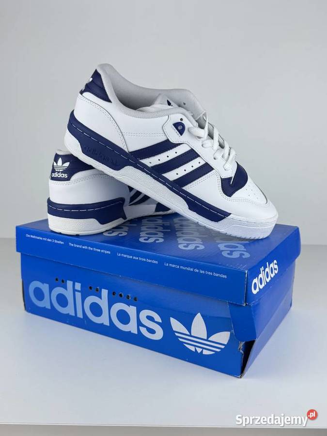 Adidas Rivalry Low r41 13 GZ9794 białe sneakersy