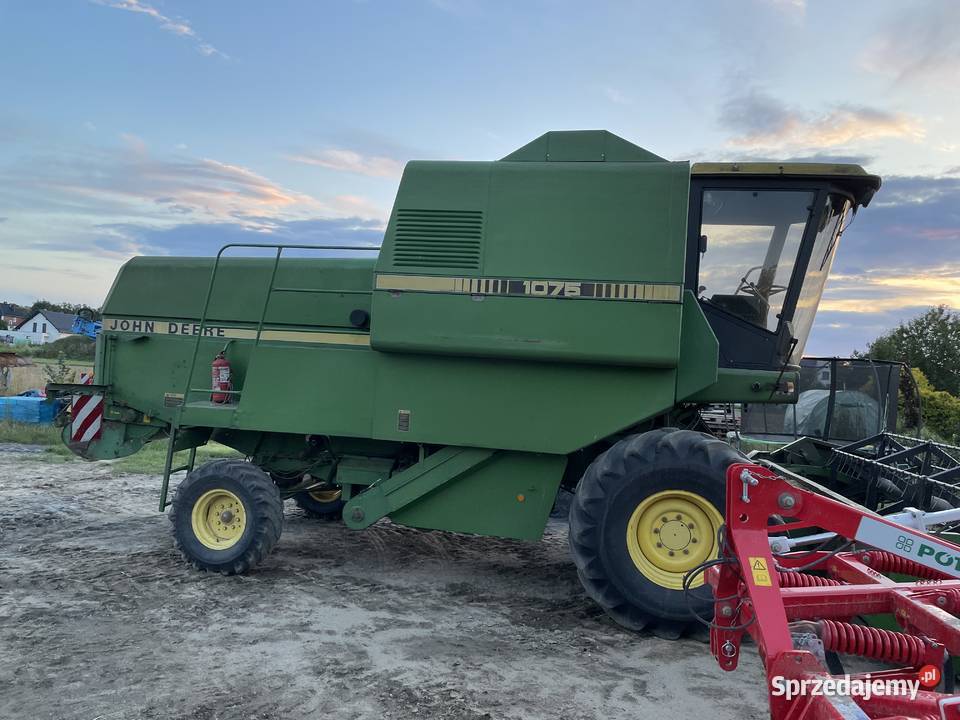 John Deere 1075 Kombajn nieuszkodzony Zbożowe opolskie Strzeleczki