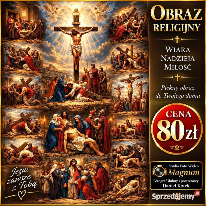 Obraz przedstawia mękę i śmierć Jezusa Chrystusa lubelskie