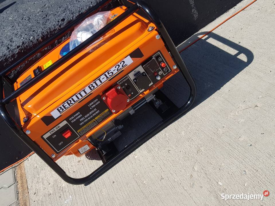 Agregat generator prądotwórczy BERLITT btt1522 śląskie Herby